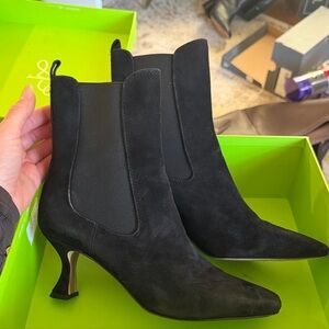 Sam Edelman Black Ankle Boots
